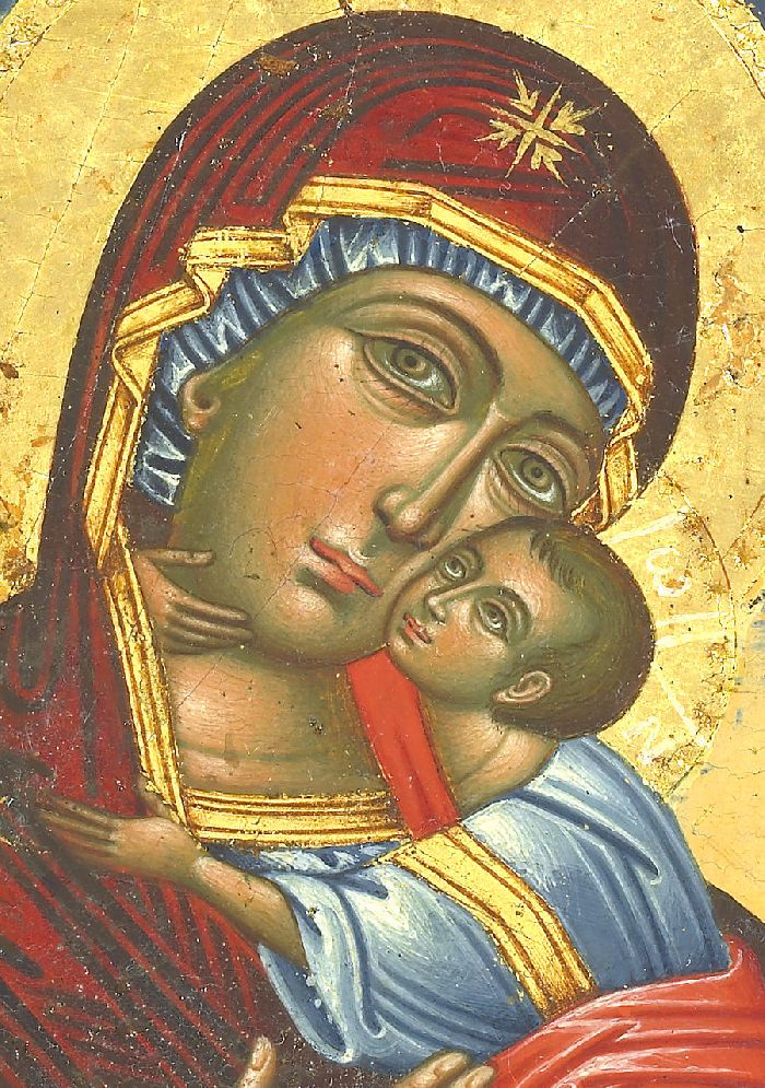 Madre di Dio della Tenerezza - Balcani, XIX secolo
