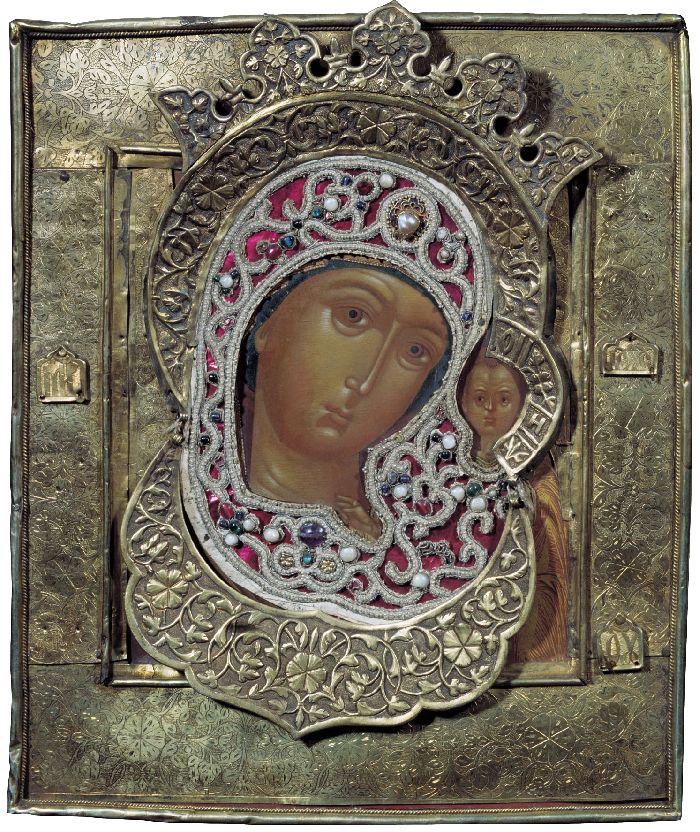Icona della Madre di Dio di Kazan (XVII sec.)