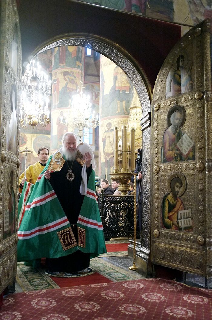 Sua Santità Kirill, Patriarca di Mosca e di tutta la Rus'