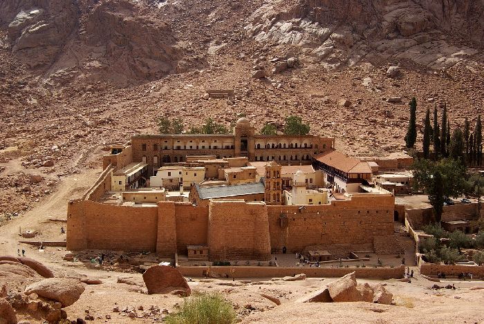 Monastero di Santa Caterina sul Sinai (Egitto, VI sec.)