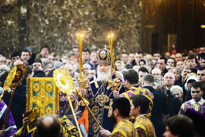 Il Patriarca di Mosca e di tutta la Rus' Kirill (foto d'archivio)