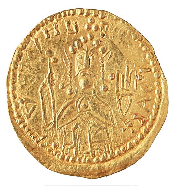 «Zlatnik» - la prima moneta d'oro coniata nell'antica Kiev tra il X e l'XI secolo, raffigurante il principe Vladimir. Il vero nome di questa moneta non è noto, il termine «Zlatnik» è utilizzato in numismatica e compare nel trattato bizantino-russo di Oleg il Profeta negli anni 912. Sono state trovate in totale 11 di tali monete.  