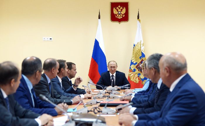 Sebastopoli - Riunione del Consiglio di Sicurezza della Federazione Russa