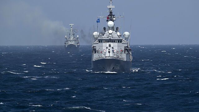 Navi da guerra Nato nel Mar Nero. © AP Photo / Vadim Ghirda. Da: it.sputniknews.com.