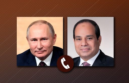 Conversazione telefonica tra il presidente russo Vladimir Putin e il presidente della Repubblica araba d'Egitto Abdel Fattah al-Sisi.