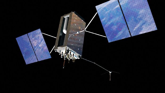 Visione dell'artista di un satellite in orbita. CC0 / / Da: it.sputniknews.com.