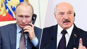Conversazione telefonica tra Vladimir Putin e Alexander Lukashenko.