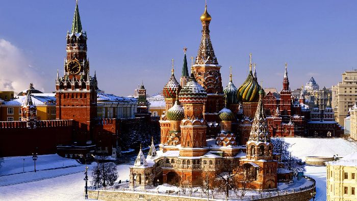 Cremlino di Mosca e Cattedrale di San Basilio.