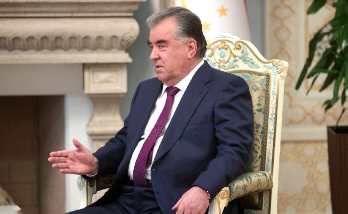 Dushanbe - Il presidente del Tagikistan Emomali Rahmon. Foto: TASS.