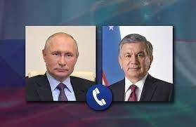 Conversazione telefonica tra il presidente russo Vladimir Putin e il presidente della Repubblica dell'Uzbekistan Shavkat Mirziyoyev.
