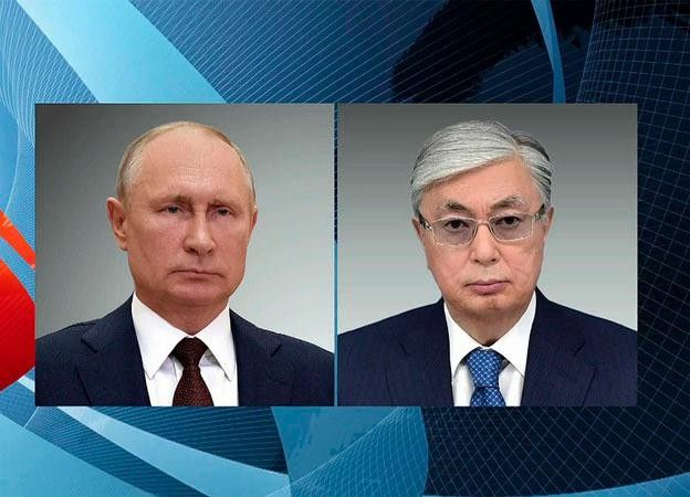 Conversazione telefonica tra il presidente russo Vladimir Putin e il presidente della Repubblica del Kazakistan Kassym-Jomart Tokayev.