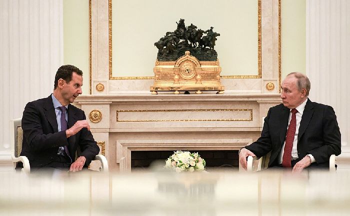 Mosca - Incontro con il presidente siriano Bashar al-Assad. Foto: Vladimir Gerdo, TASS.