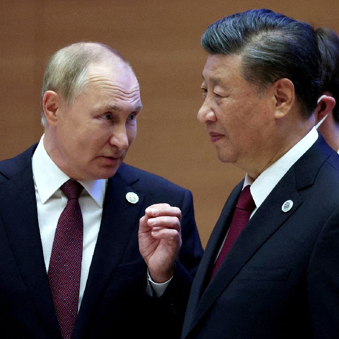I presidenti di Russia e Cina Vladimir Putin e Xi Jinping in una foto d'archivio. Foto: Sergej Bobylev. @ Sputnik.