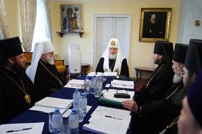Mosca - Riunione del Consiglio episcopale della metropolia di Mosca. Foto del sacerdote Igor Palkin.