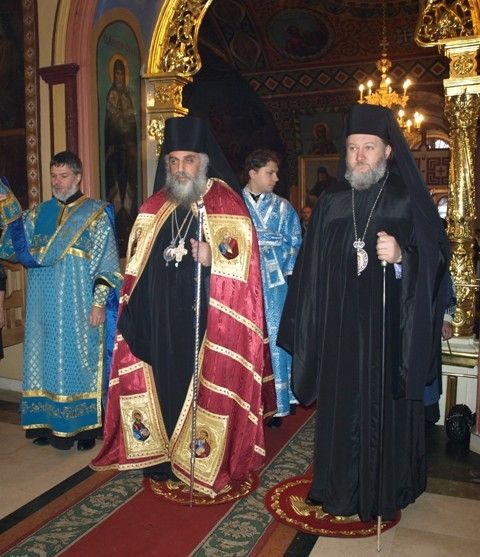Mosca - I Gerarchi della Chiesa Ortodossa Georgiana e Serba