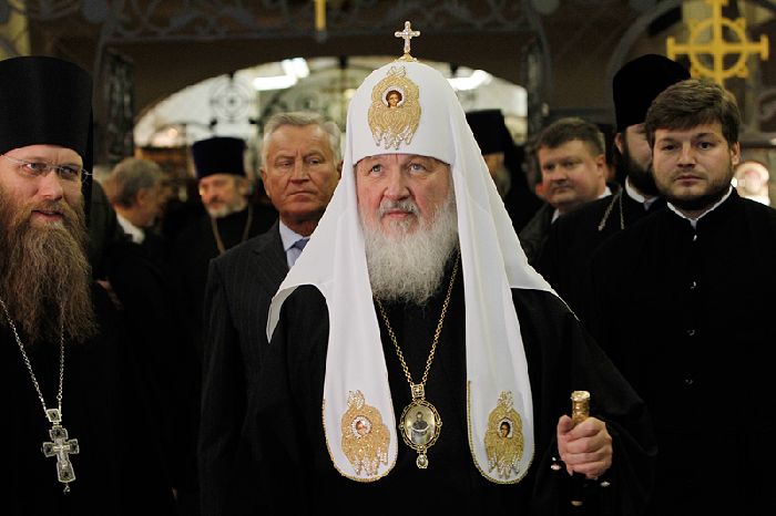Mosca - Il Patriarca di Mosca e di tutta la Russia in visita alla mostra