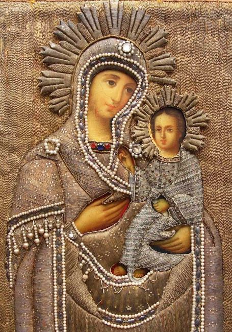 Icona della Madre di Dio di Iviron - Russia, 19° secolo   