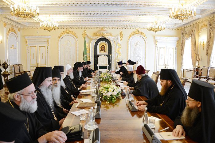 Mosca - Sua Santità il Patriarca Kirill incontra il Primate della Chiesa serba.