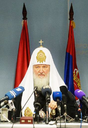 Il Primate della Chiesa ortodossa russa - Sua Santità il Patriarca di Mosca e di tutta la Rus' Kirill