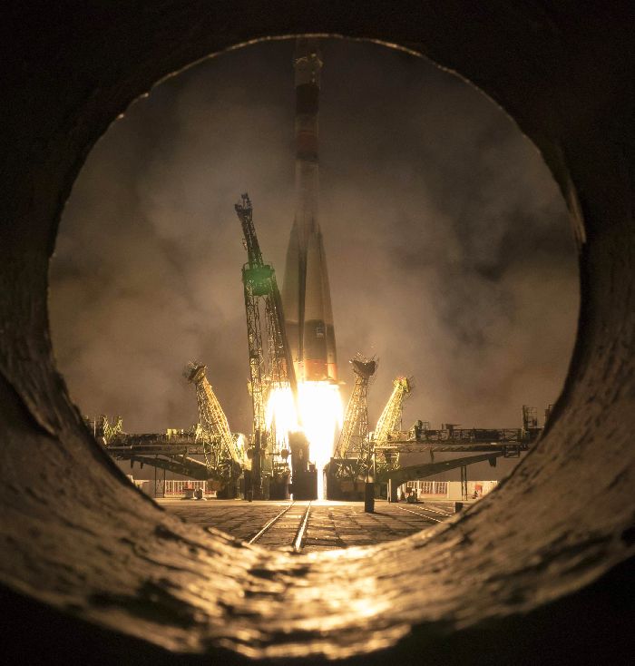 Lancio della Soyuz TMA-16M 