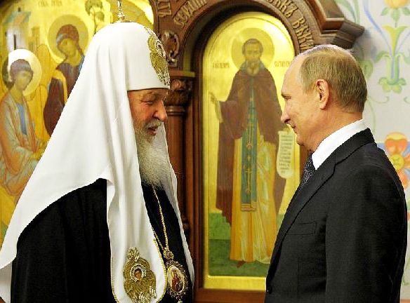 Mosca - Gli auguri del Presidente Vladimir Putin a Sua Santità il Patriarca Kirill  