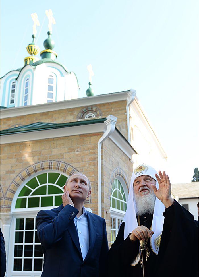 Vladimir Putin e il Patriarca Kirill