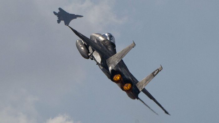 F-15 israeliano. © AP Photo / Ariel Schalit. Da: it.sputniknews.com.
