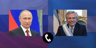 Vladimir Putin ha avuto una conversazione telefonica con il presidente della Repubblica Argentina Alberto Fernandez.