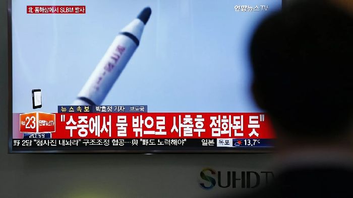 Test missilistico in Corea del Nord. © AP Photo / Lee Jin-man.