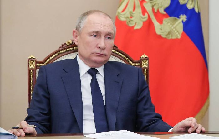 Il presidente russo Vladimir Putin. © Mikhail Klimentyev/Ufficio stampa e informazione presidenziale russo/TASS.