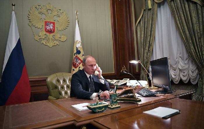 Il presidente russo Vladimir Putin. © Aleksej Nikolsky/Servizio stampa del Presidente della Federazione Russa/TASS.