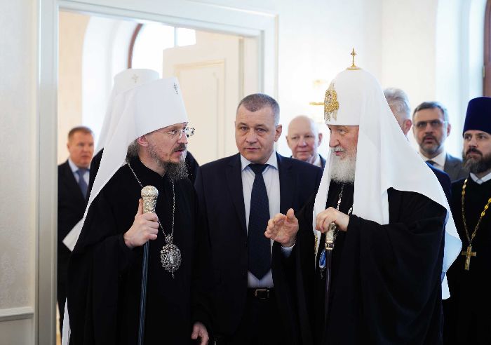  Visita patriarcale nella Repubblica di Bielorussia. Consacrazione della Chiesa dei Santi Metodio e Cirillo uguali agli Apostoli presso la Rappresentanza patriarcale a Minsk.