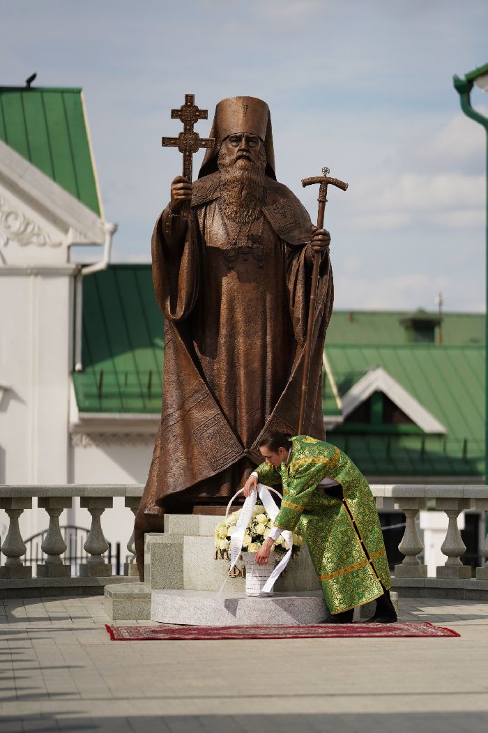  Visita patriarcale nella Repubblica di Bielorussia. Veglia di tutta la Notte nella Cattedrale dello Spirito Santo a Minsk.