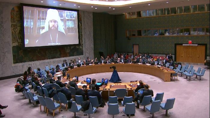 Mosca - Il presidente del Decr ha parlato a una riunione del Consiglio di Sicurezza delle Nazioni Unite.