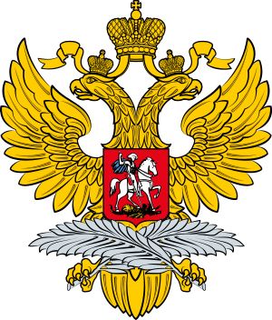 Emblema del Ministero degli Esteri della Federazione Russa. 