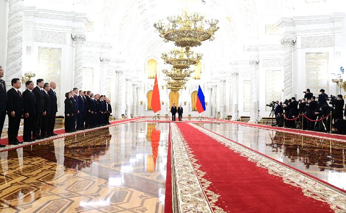 Mosca – Cerimonia ufficiale di benvenuto.