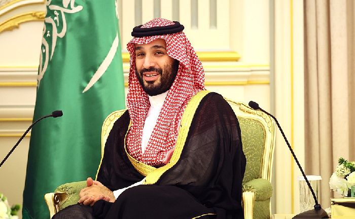 Riyad – Il principe ereditario, presidente del Consiglio dei Ministri del Regno dell'Arabia Saudita Mohammed bin Salman Al Saud. Foto: Sergej Savostjanov, TASS.