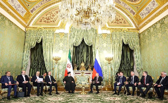 Mosca – Negoziati russo-iraniani in formato ristretto. Foto: Sergej Bobylev, TASS.