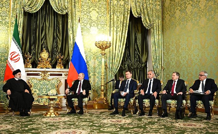 Mosca – Negoziati russo-iraniani in formato ristretto. Foto: Pavel Bednjakov, RIA Novosti.