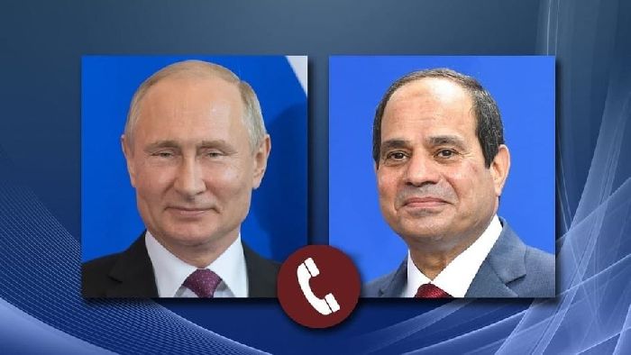 Conversazione telefonica tra il presidente russo Vladimir Putin e il presidente della Repubblica araba d'Egitto Abdel Fattah al-Sisi.