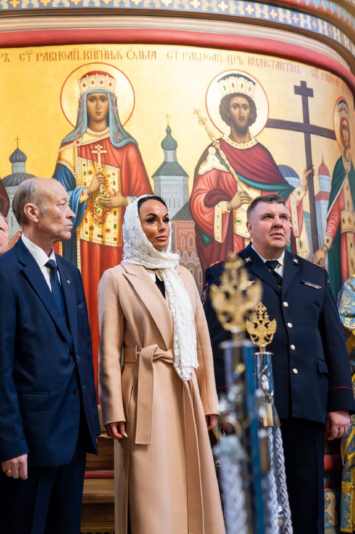 Mosca - Grande consacrazione della Chiesa del Segno presso la direzione principale del Ministero degli Interni della Russia. Foto di Oleg Varov.